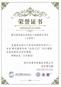 路演榮譽(yù)證書(shū)